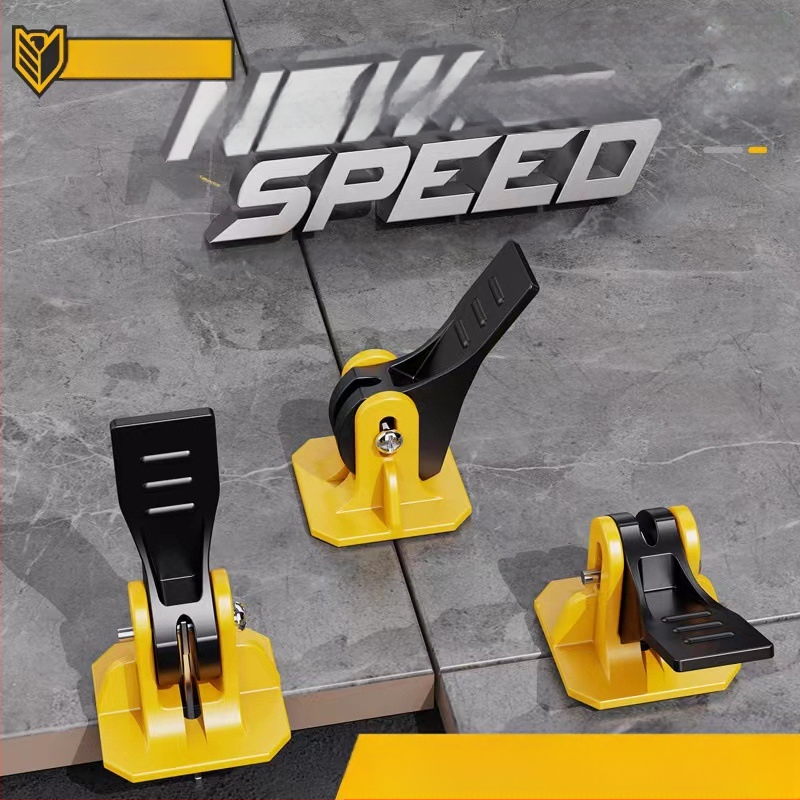 Aiwei инструмент за нивелиране на плочки с сменяеми стоманени игли и клип за прецизно позициониране