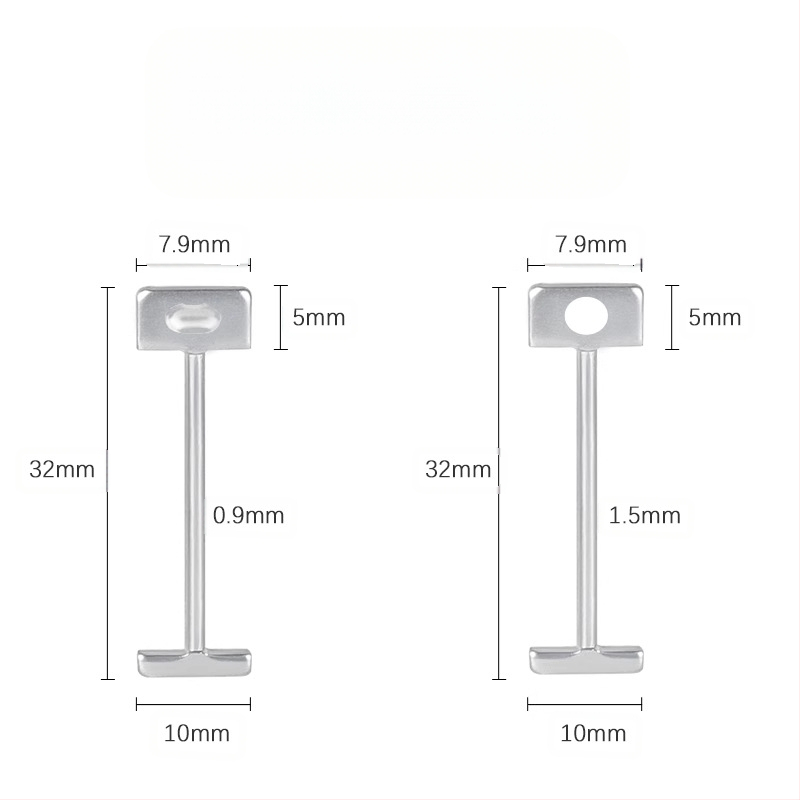 Уред за нивелиране на плочки със заменяеми стоманени игли, Т‑пин и повторно използваем клип