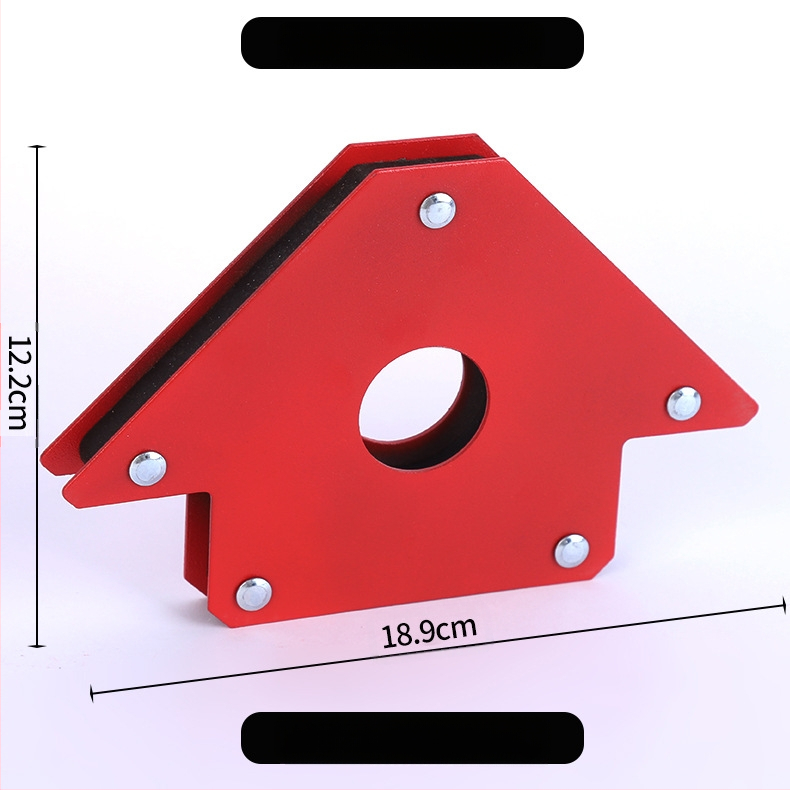 Xinshengtai magnetski držač za zavarivanje — snažan magnetski lokator, pomoćni držač za zavarivanje, magnet pod pravim kutom, više kutova usisavanja
