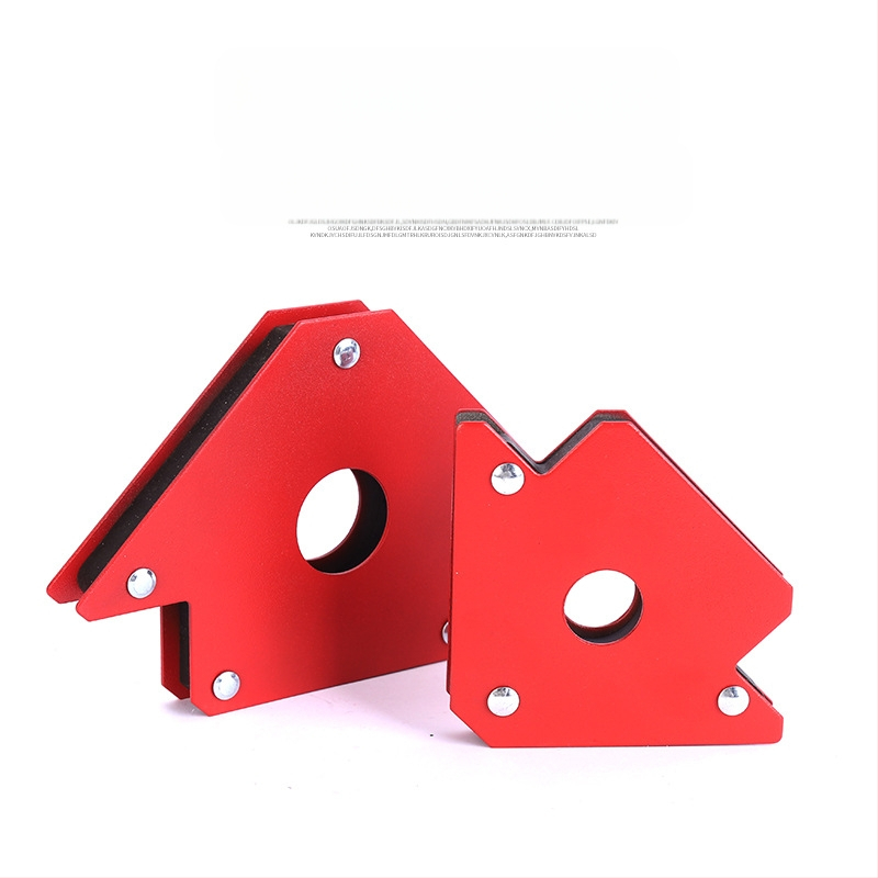 Xinshengtai magnetski držač za zavarivanje — snažan magnetski lokator, pomoćni držač za zavarivanje, magnet pod pravim kutom, više kutova usisavanja