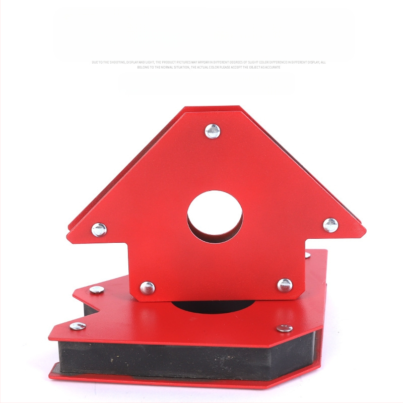 Xinshengtai magnetski držač za zavarivanje — snažan magnetski lokator, pomoćni držač za zavarivanje, magnet pod pravim kutom, više kutova usisavanja