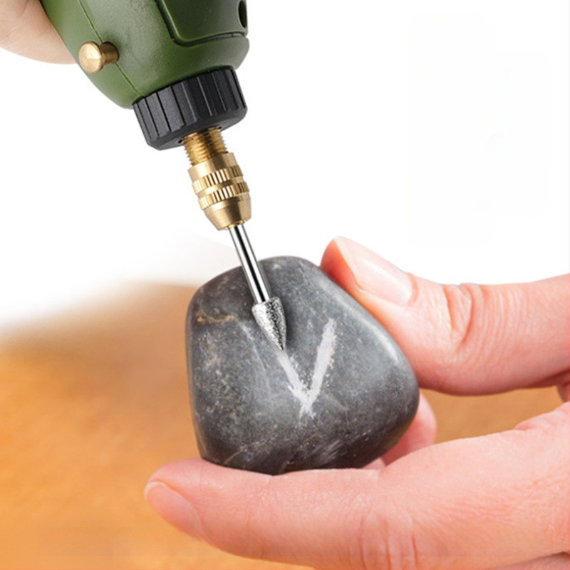 20 gab. diamanātu slīpēšanas galvu komplekts nefrita griešanai un pulēšanai