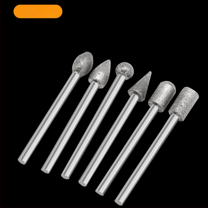 20 gab. diamanātu slīpēšanas galvu komplekts nefrita griešanai un pulēšanai