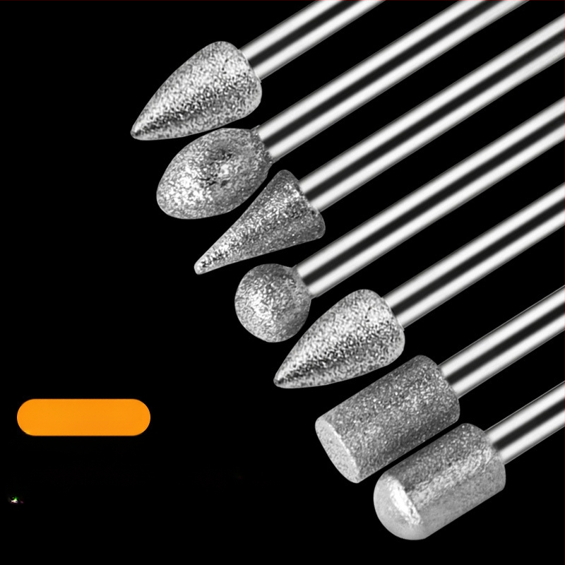 20 gab. diamanātu slīpēšanas galvu komplekts nefrita griešanai un pulēšanai