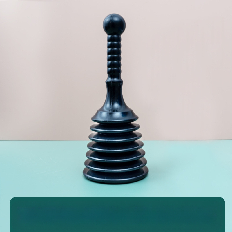 PVC nuotekų atblokavimo įrankis – namų naudojimui, Square Horse prekės ženklas; tinka virtuvei, tualetui, praustuvui, voniai ir grindų nutekėjimui