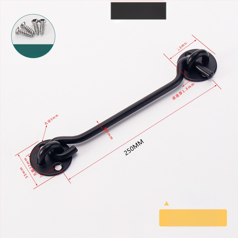 Усилен държач за врати и прозорци от неръждаема стомана, с четков финиш, модел 198, за плъзгащи врати и прозорци