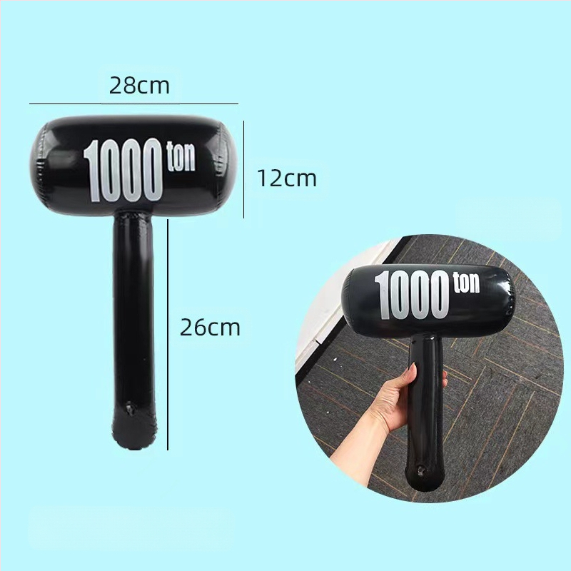 Išpūstas plaktukas vaikams, PVC medžiaga, plastikinė žaisla, tinkamas 4–6 metų vaikams, pakuotė Opp bag