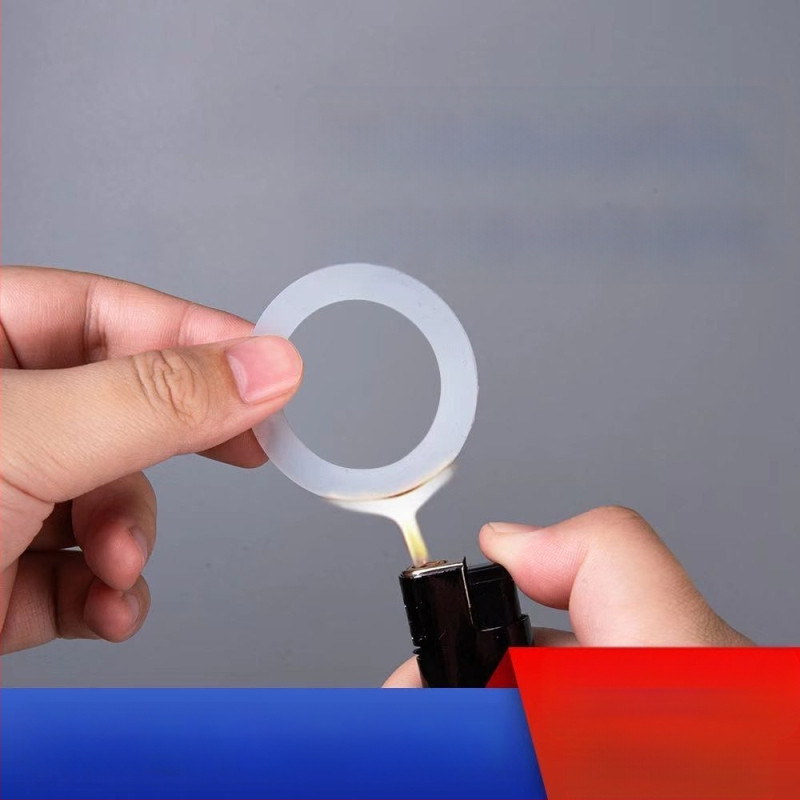 Csap- és zuhanycsőhöz való gumi tömítés, sík O-gyűrű, fagyálló, magas hőmérséklet-tűrés