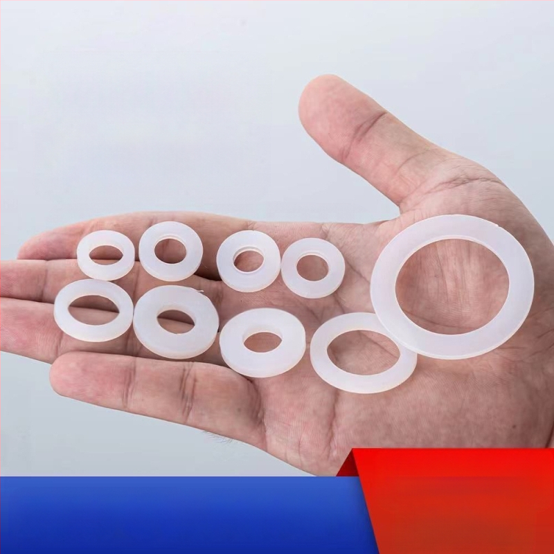 Csap- és zuhanycsőhöz való gumi tömítés, sík O-gyűrű, fagyálló, magas hőmérséklet-tűrés