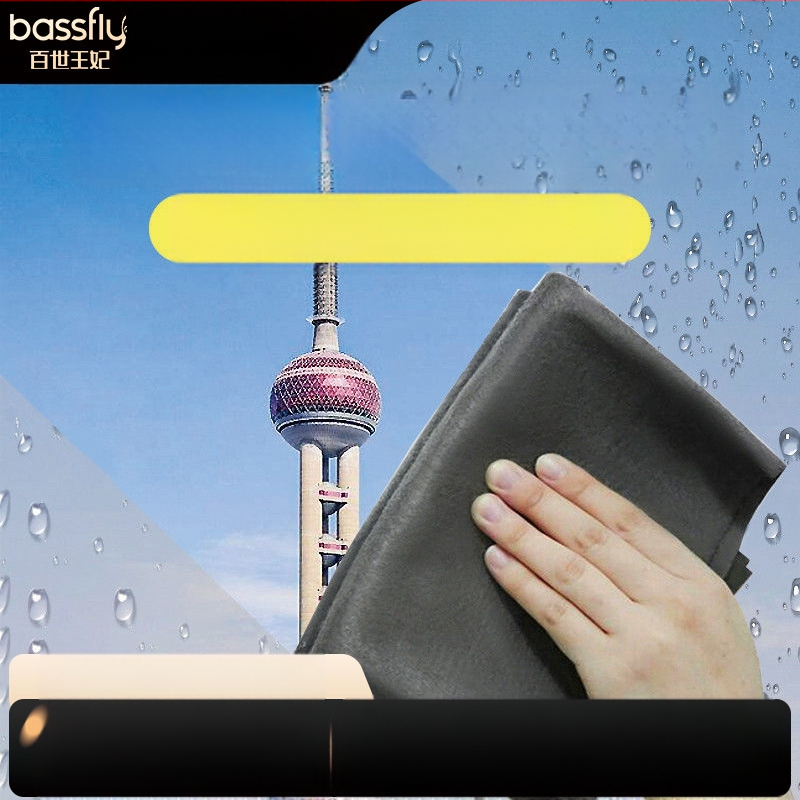 Stiklo valymo šluostė - medienos pluoštas, sugeria vandenį, tinkama stiklo paviršiams