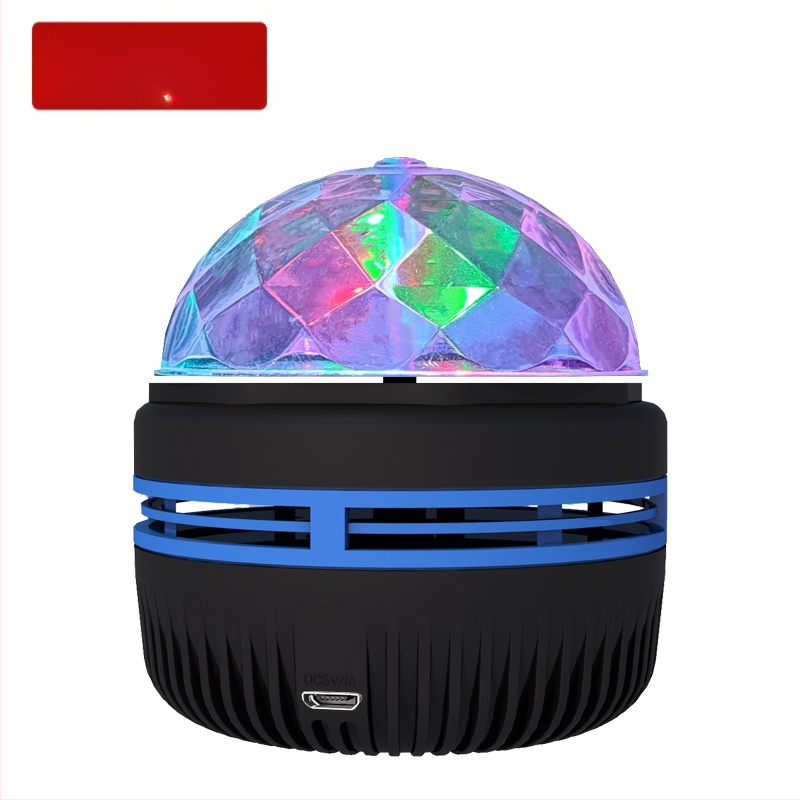 Νυχτερινό φως κομοδίνου με προβολή ουρανού γεμάτου αστέρια, υδάτινο μοτίβο και Aurora Borealis — τροφοδοσία USB με ενσωματωμένη μπαταρία και είσοδο DC; έλεγχος μέσω εφαρμογής; τηλεχειριστήριο; ήχος