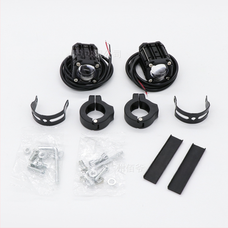 Φωτιστικό LED μοτοσικλέτας Devil Eye - σώμα αλουμίνιο+PC, 30W, 9-80V, 5000LM