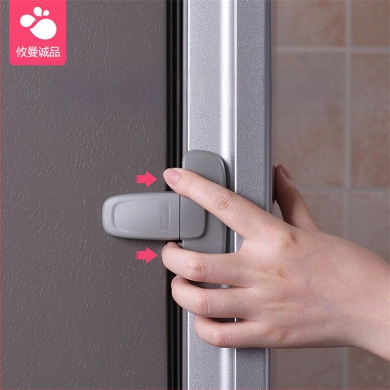 Kūdikių šaldytuvo spyna, vaikų saugos spyna, anti-suspaudimo ir prieigos prie maisto funkcijos, Xiliang