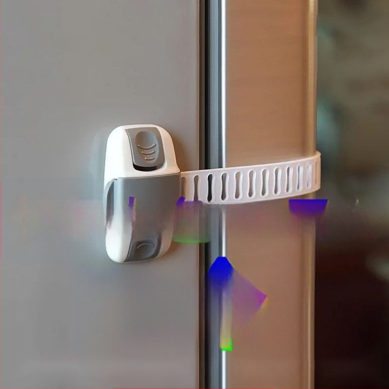 Kūdikių šaldytuvo spyna, vaikų saugos spyna, anti-suspaudimo ir prieigos prie maisto funkcijos, Xiliang