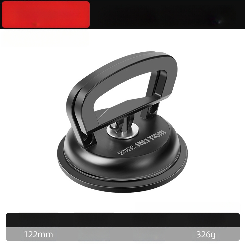 Алуминиева вакуумна чашка за стъкло за повдигане със опции 1/2/3 щипки за работа с плочки — тежък режим, силна всмукване