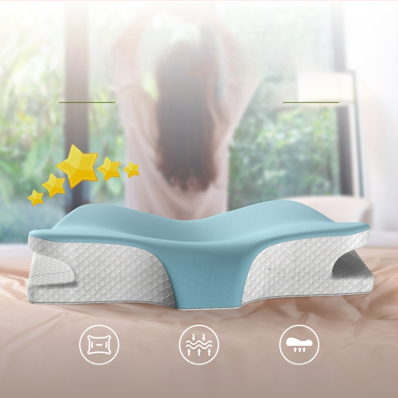 Възглавница от мемори пяна, правоъгълна форма, персонализируема, тегло 2-2,5 кг