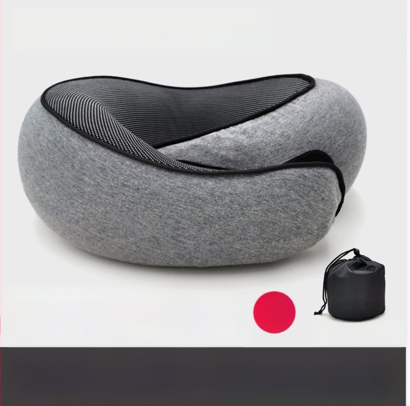 Memorinių putų U formos kelioninis pagalvė, kaklo palaikymui, suaugusiems