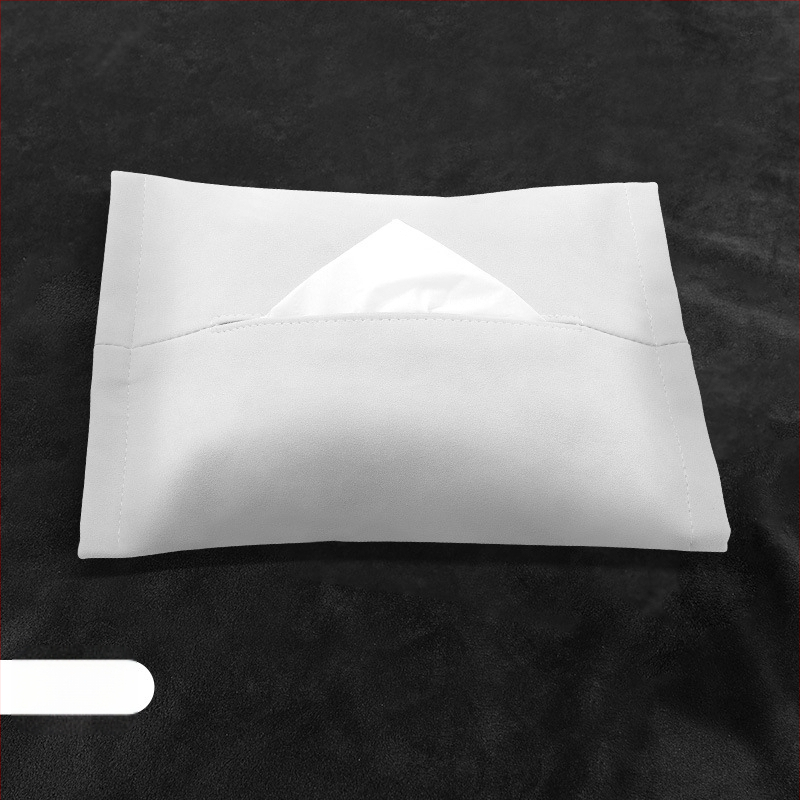 Θήκη χαρτοπετσετών αυτοκινήτου για Tesla Model Y3, plush υλικό, κρυφή κρεμάμενη εγκατάσταση