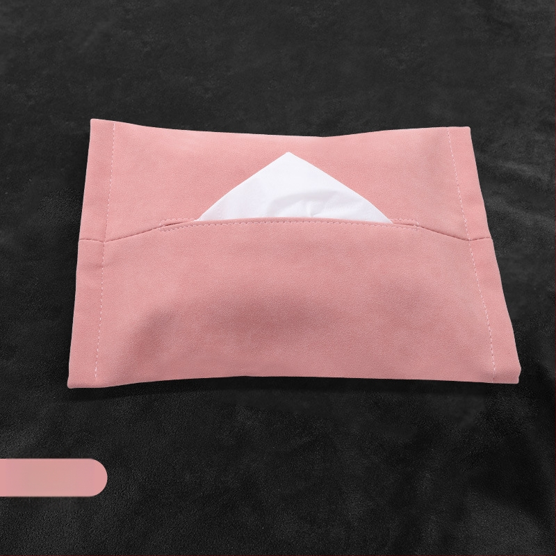 Θήκη χαρτοπετσετών αυτοκινήτου για Tesla Model Y3, plush υλικό, κρυφή κρεμάμενη εγκατάσταση