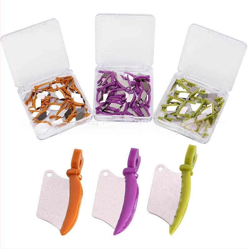 Zobu plaisas klins, klinveidīgs gabals, augstas temperatūras noturība, 50 gab. kastē