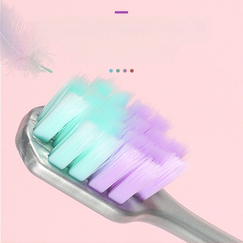 Οδοντόβουρτσα Love Teeth Macaron – ευρύ κεφάλι, μαλακές τρίχες, χειροκίνητη οδοντόβουρτσα για ενήλικες (Μοντέλο 808)