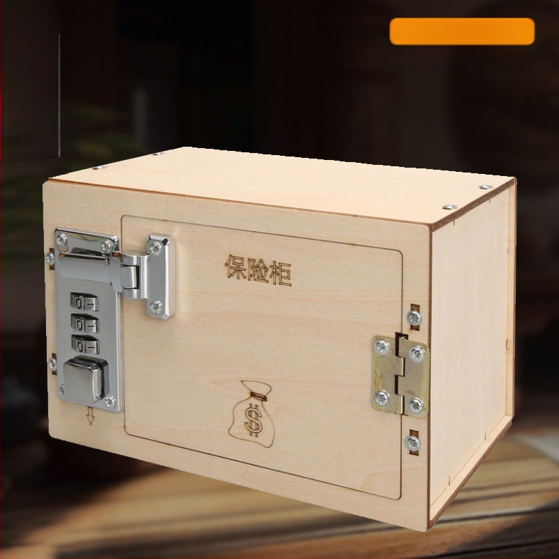 DIY Mehāniskais paroles seifs komplekts – Fizikas STEM izglītības rotaļlieta 7–14 gadu vecumam, elektriska un daudzfunkcionāla