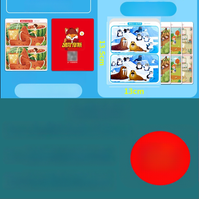 Fill art Skirtumų ieškojimas: akių stiprinimas ir koncentracijos lavinimas vaikams 6–12 metų, kietas viršelis