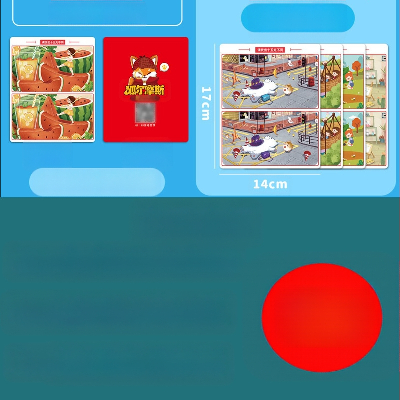 Fill art Skirtumų ieškojimas: akių stiprinimas ir koncentracijos lavinimas vaikams 6–12 metų, kietas viršelis