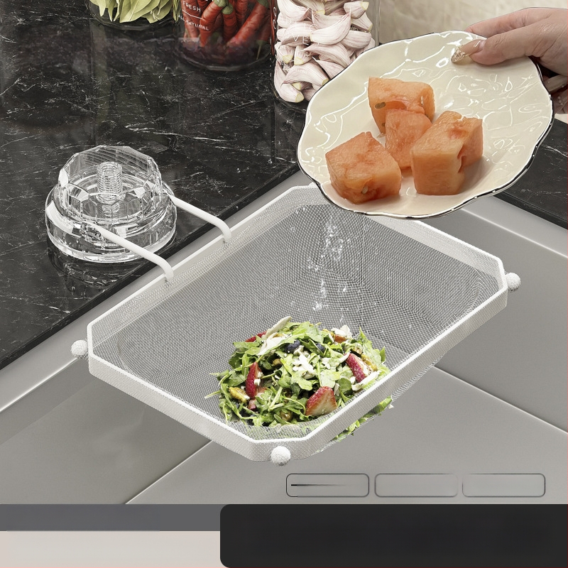 Φίλτρο νεροχύτη με βεντούζα για υπολείμματα — μεταλλοπλαστική κατασκευή, Dalin, 300 τεμάχια ανά κουτί, στυλ light luxury