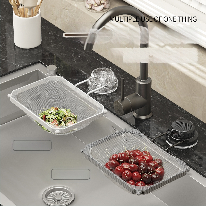 Φίλτρο νεροχύτη με βεντούζα για υπολείμματα — μεταλλοπλαστική κατασκευή, Dalin, 300 τεμάχια ανά κουτί, στυλ light luxury