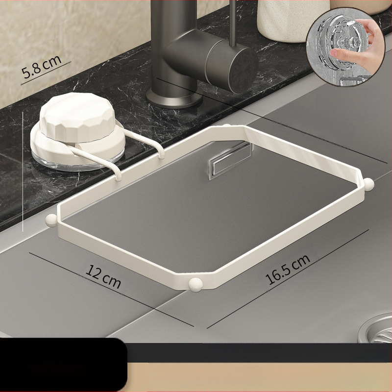 Φίλτρο νεροχύτη με βεντούζα για υπολείμματα — μεταλλοπλαστική κατασκευή, Dalin, 300 τεμάχια ανά κουτί, στυλ light luxury