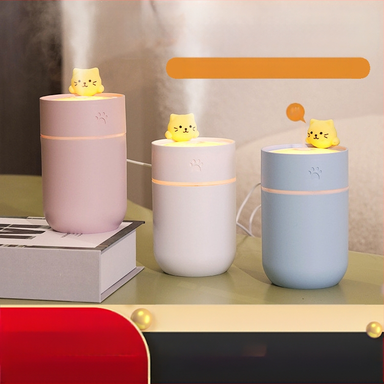 Овлажнител за дома, USB захранване, резервоар ≤0,5 л, обхват 10–20 м², 1 изход за мъгла, таймер 2–8 ч