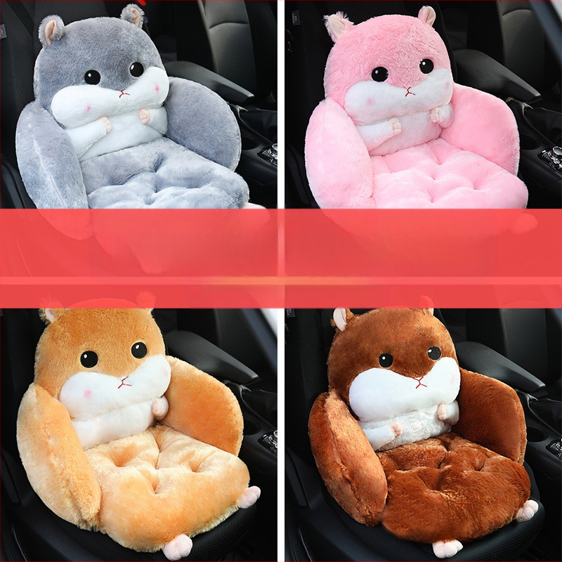 Μαξιλάρι καθίσματος αυτοκινήτου για τον χειμώνα, πλήρωση goose down, επιφάνεια από βαμβάκι