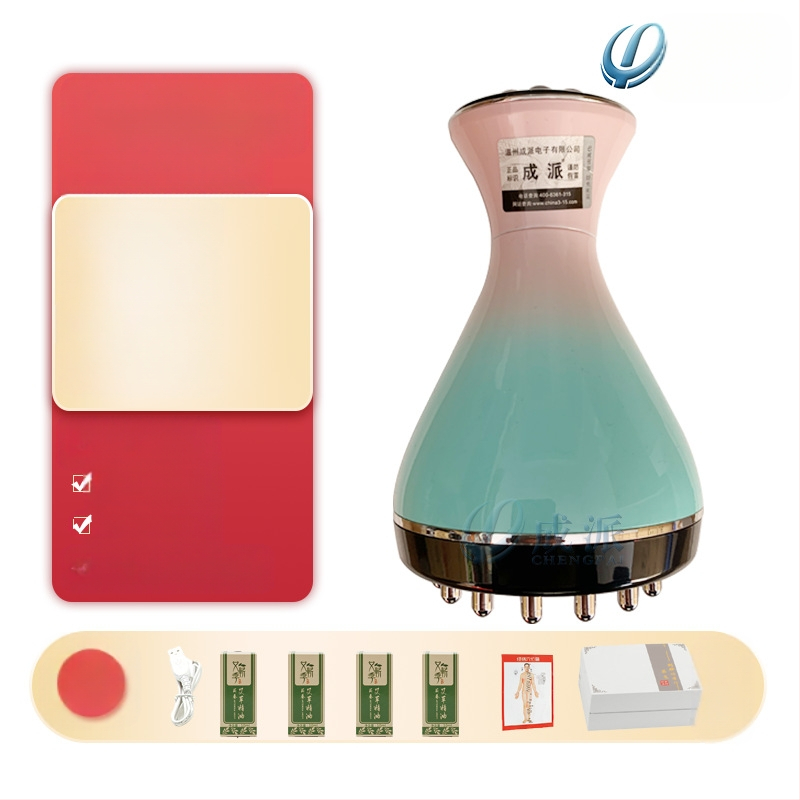 Mikrostrāvas meridiānu masāžas ierīce ar infrasarkano funkciju, pārnēsājama, iekšējā akumulatora 1200-2000 mAh, mājas lietošanai