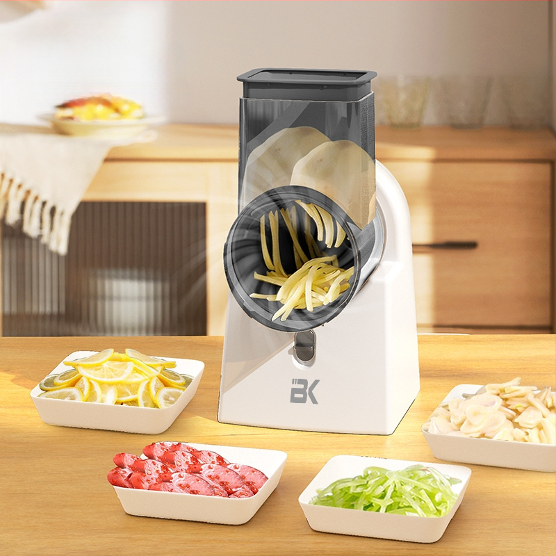 Daugiafunkcinis daržovių pjaustytuvas, ABS korpusas, pritaikomas apdorojimas, spausdintas logotipas, licencijuota privat ženklo etiketė