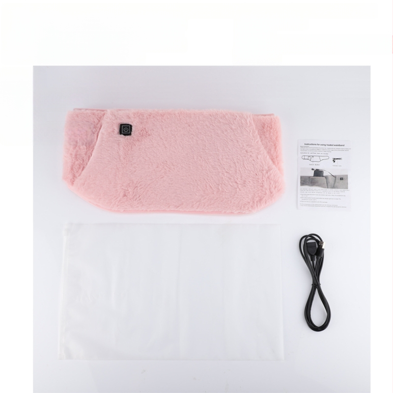 Električni grijani pojas za struk, USB napajanje, trostepena kontrola temperature, 45-65°C, 189 g