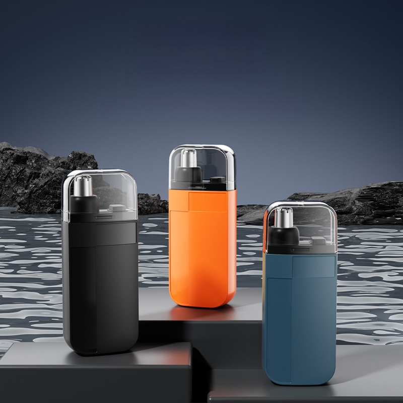 Elektriskais deguna matu griezējs — uzlādējams, ABS korpuss, pilnīgi mazgājams, iekšējā akumulatora jauda 100–300 mAh, akumulatora darbības laiks vairāk nekā 7 dienas