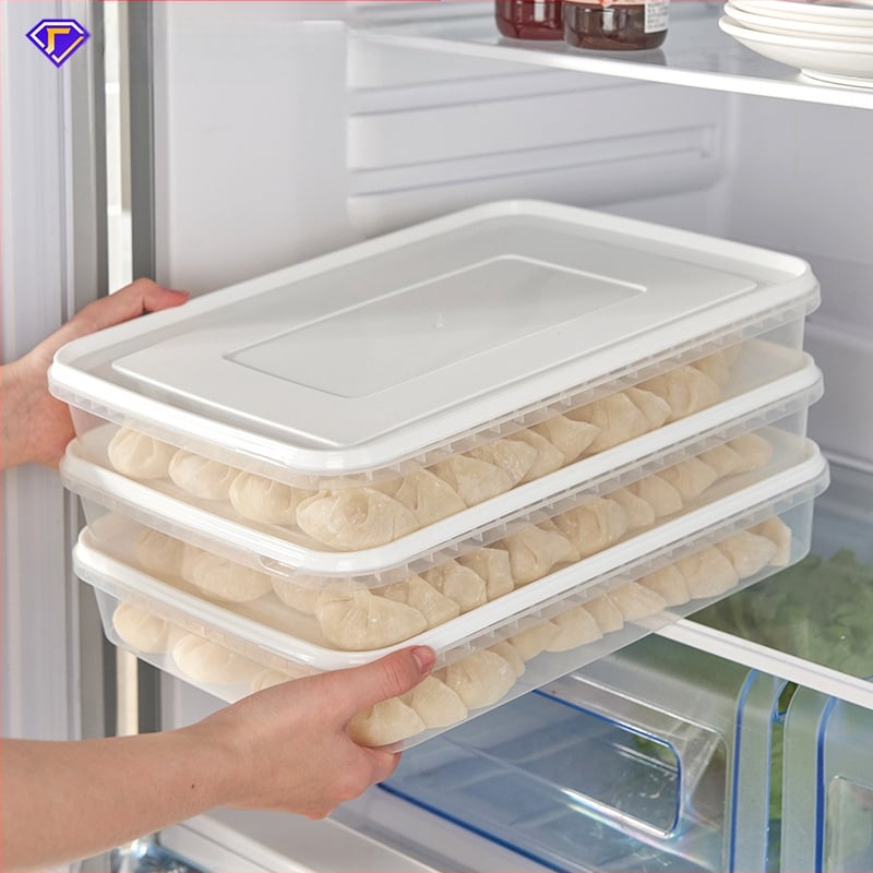 Кутия за съхранение в хладилник, японски стил, Shengleju, PP материал, преносима, плътно запечатана