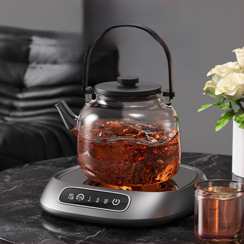 USB подгряваща подложка за чаша със сензорен контрол, пластмасов корпус, за домашна настолна употреба