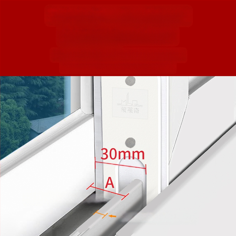 Αλουμινένιο σφραγιστικό λωρίδα για πόρτες και παράθυρα — φράγμα ανέμου, μόνωση ήχου, αριστερή/δεξιά συρόμενη λειτουργία