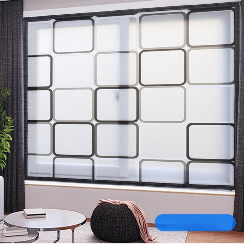 PEVA langų izoliacinis filmas - permatomas, be siūlių jungimas, neprisitaikymas