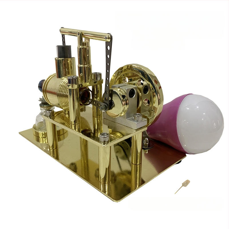 Tvaika dzinēja zinātnes spēļu modelis – nav elektrisks, nav DIY, 14+ gadiem un piemērots senioriem