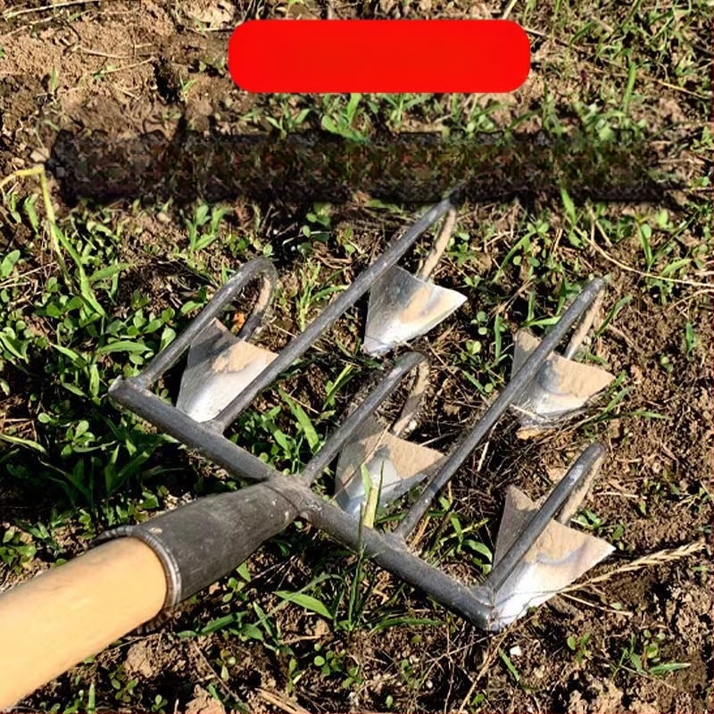 Xiaonong Tryjų ir Keturių Dantų Žemės Kasimo Įrankis