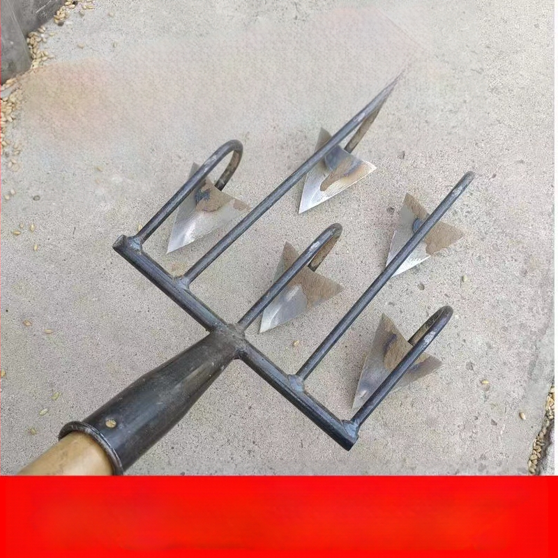 Xiaonong Tryjų ir Keturių Dantų Žemės Kasimo Įrankis