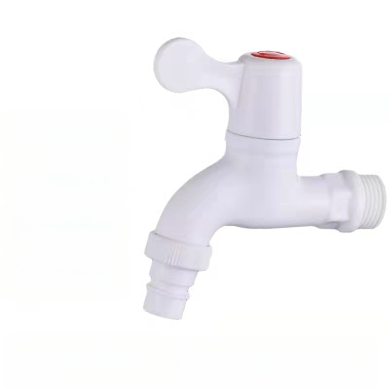 Skalbimo čiaupas, plastmasinis, keramikos šerdies ventiliu, srieginis prijungimas, 0–90°C, 0–1.0 MPa