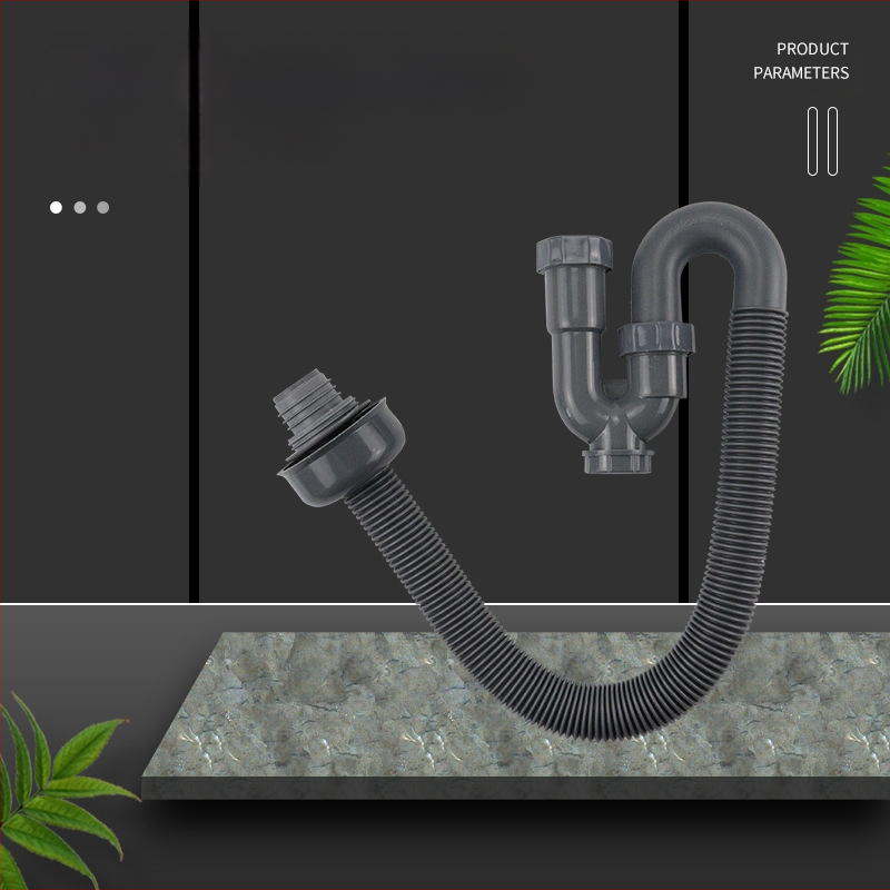 S-bend αποχετευτικός σωλήνας με αποσμητική λειτουργία | Μοντέλο: S-bend deodorant sewer pipe; Υλικό: PP; Σχήμα: S Bend; Μάρκα: Ruiquan