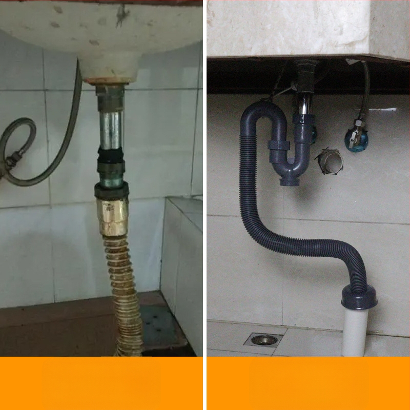 S-bend αποχετευτικός σωλήνας με αποσμητική λειτουργία | Μοντέλο: S-bend deodorant sewer pipe; Υλικό: PP; Σχήμα: S Bend; Μάρκα: Ruiquan