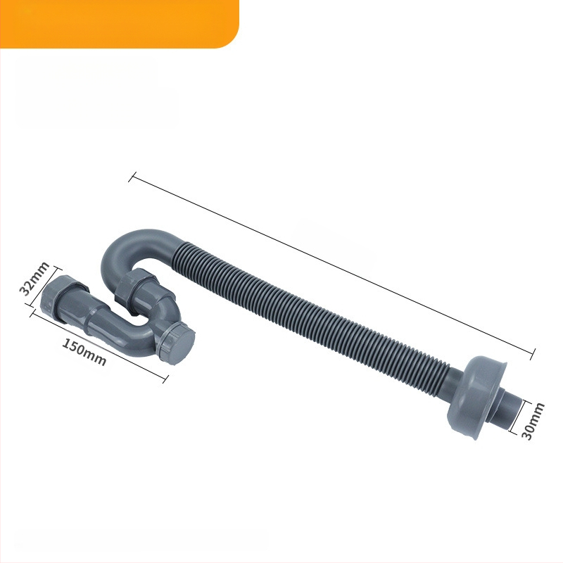 S-bend αποχετευτικός σωλήνας με αποσμητική λειτουργία | Μοντέλο: S-bend deodorant sewer pipe; Υλικό: PP; Σχήμα: S Bend; Μάρκα: Ruiquan