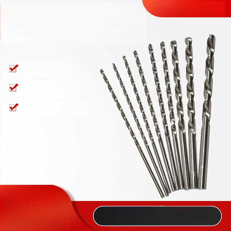 Longxing Ruiyu Faipari hosszított spirálfúrókészlet, gyorsacélból, egyenes nyél