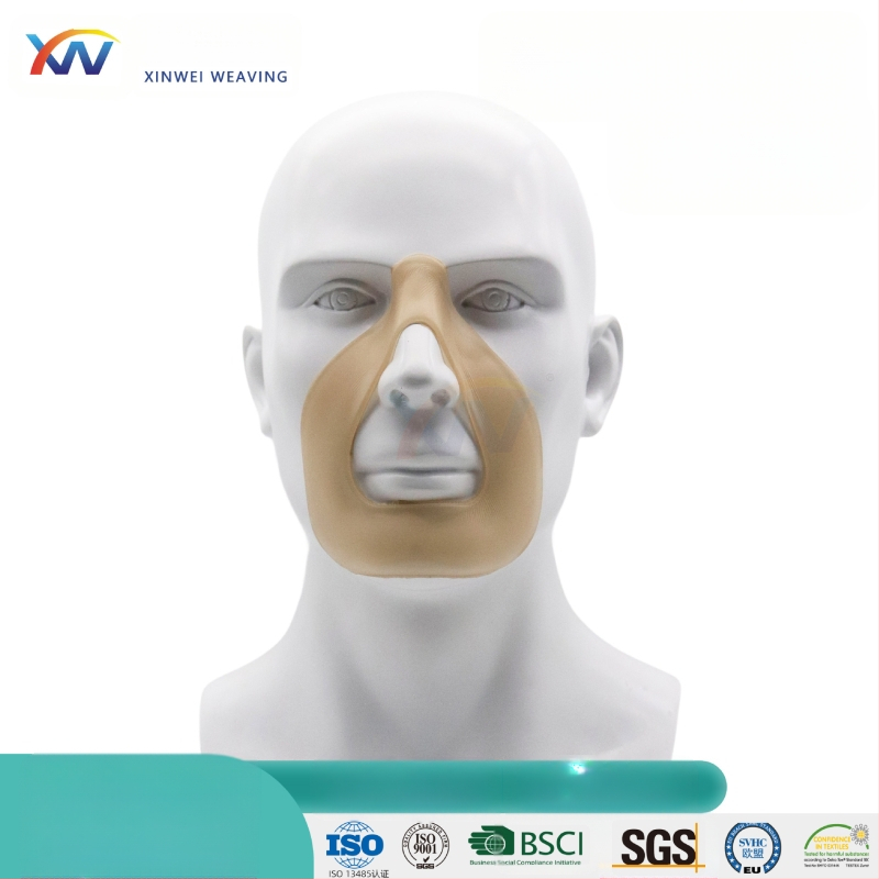Xinwei ventiliatoriaus kaukės slėgio malšinimo pagalvė, minkštas silikono ir putų medžiaga, daugkartinio naudojimo